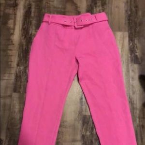 Akira Hot pink narrow leg dress pant